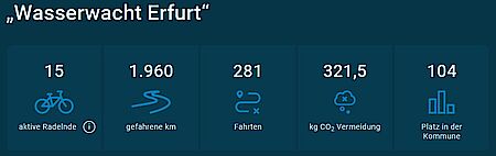 Ergebnis Stadtradeln 2025